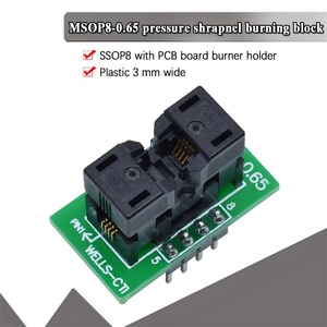 MSOP8 to DIP8 <strong>MCU</strong> Test IC socket <strong>Programmer</strong> adapter Socket - Product Image 2