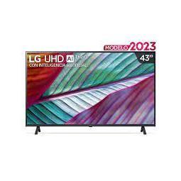 LG 43 inç 4K akıllı TV modeli 43UR7800PSB Android sistemi ile HD çözünürlüklü İngilizce varsayılan dil ev kullanımı için - Product Image 1