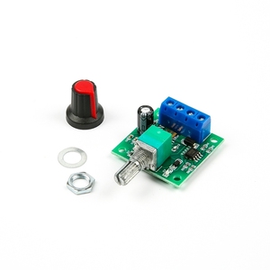 PWM DC regolatore di velocità del motore 1.8V 3V 5V 6V 12V 2A interruttore di controllo della velocità funzione controller del motore - Product Image 1