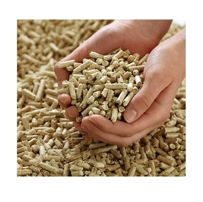 100% En Plus A1 Wood Pellets , Biomass Pine Wood Pellets 6mm DIN+ plus & ( BSL Approved Wood Pellets In 15kg bags