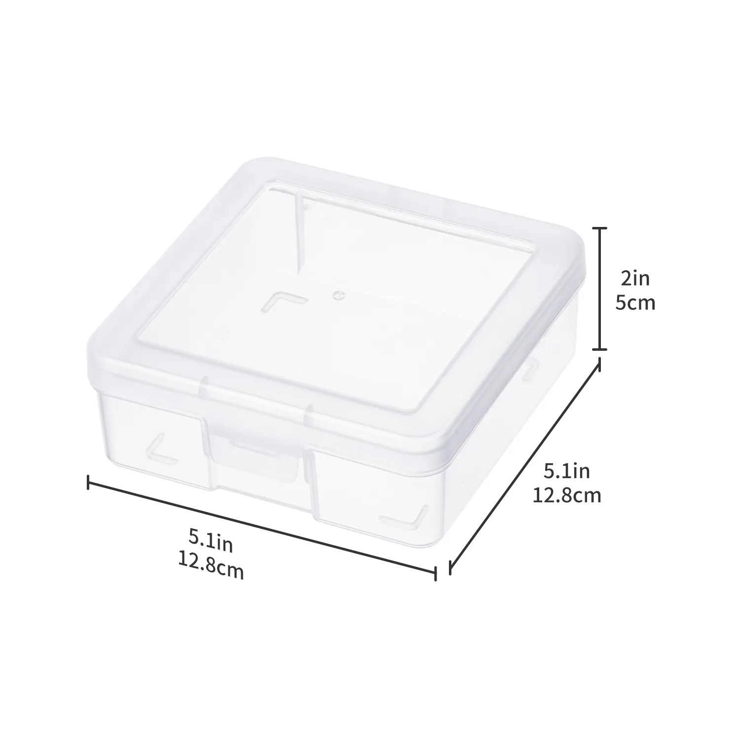 Merryart vida durumda boncuk konteyner yeni açık kapaklı küçük kutu için Trifles parçaları manikür araçları küçük plastik kapaklı kutu