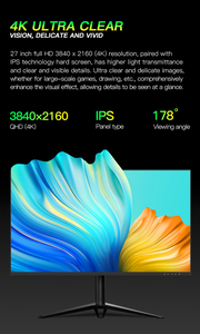 सबसे लोकप्रिय 2k/4k/5k कर्व्ड गेमिंग मॉनिटर 24.5 \ "27 \" 32 \ "; 27 इंच 32 इंच स्क्रीन - Product Image 6