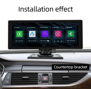Auto Electronics Universal 10 pulgadas Android 12V a 30V Módulo de reproductor MP5 de radio de coche USB portátil - Product Image 2