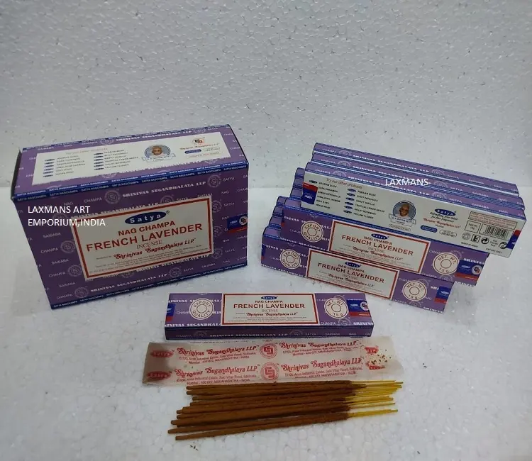 Satya nag champa bastoncini di incenso di lavanda francese