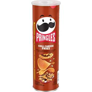 PringlesChips Chili peynir kızartması patates cips cips, öğle yemeği aperatifler, 5.5 oz