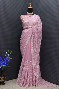 インド & パキスタン服女性サリー結婚式やパーティーウェアポリエステルサリーインドサプライヤーから魅力的なデザイン