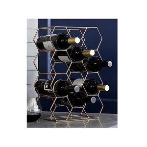 Madeira Wine Storage <span class=keywords><strong>Counter</strong></span> 2 Garrafas e 2 Empilhável Madeira Bottle Racks Free Standing Wine Rack