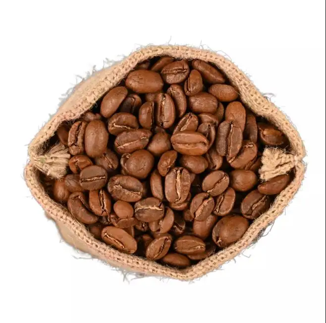 Compre alta qualidade grãos de café arábia do vietnã certificação do iso do marrom escuro da qualidade com embalagem amigável ambiental