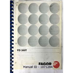 指示マニュアルFAGOR VD300Tディスプレイコントロール - Product Image 1