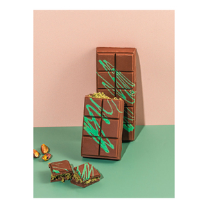 批发定制自有品牌OEM深色牛奶复合巧克力金色巧克力球 - Product Image 4