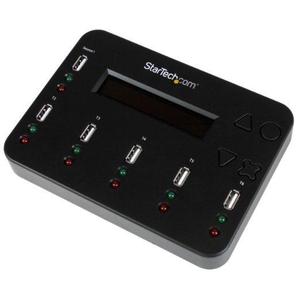STARTECH 1ถึง5 USB แฟลชไดรฟ์แบบสแตนด์อโลนตัวทำสำเนาและยางลบ; รองรับ USB 3.0/2.0 FL - Product Image 1