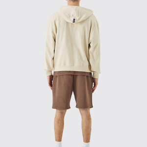 Personalizado Personalizado 100% Algodão Shorts Homens Carga Longo Desenhar Cordas Lavado Shorts