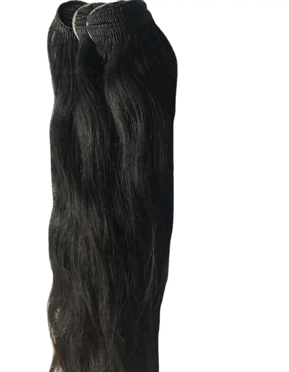生のインドのバージンの人間の髪の製品安い長い34インチのストレートキューティクルアライメント人間の髪の束自然な髪の延長