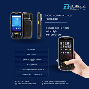 B6000 High Performance Mobile Computer Advanced <strong>Android</strong> OS &amp; Enterprise Grade Functionality in wholesale and cheap - Product Image 1