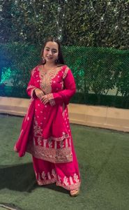 Plazo Kurti hindistan'da kadınlar için pakistanlı uzun bayanlar Kurtis Set etnik hint kadın giyim - Product Image 3