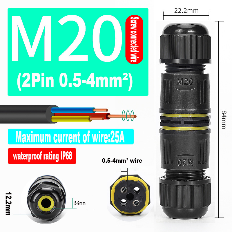 M20-2P(5-9MM)