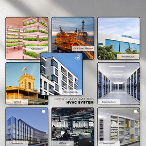 Sunucu ve veri odaları için mükemmel ve dayanıklı soğutma çözümü ile eşsiz verimlilik 5 Ton hava soğutmalı soğutucu - Product Image 6