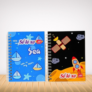 Cuaderno encuadernado en espiral de dibujos animados con tapa dura A5 personalizado libro de impresión elegante cuaderno creativo de dibujos animados - Product Image 1