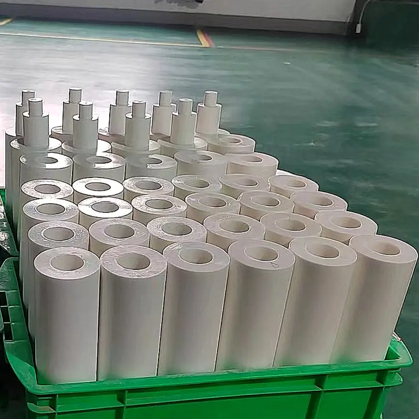 Processus de polissage de tube de zircone résistant à l'usure tiges de tube en céramique de zircone Zro2 tige en céramique de zircone