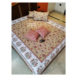 Amara & Masakali 93x108พร้อมปลอกหมอนอิงมือ2ชิ้นผ้าปูเตียงขนาดควีนไซส์พรีเมียมคอลเลกชัน AMBS023ล่าสุด - Product Image 4