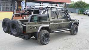 2023 Toyota Land Cruiser 79 <strong>4</strong>.5D LX V8 Double Cab Manual Gearbox Diesel Engine <strong>8L</strong> <strong>Turbo</strong> ACC RWD AWD 15-inch Fabric Dark Used - Product Image 4