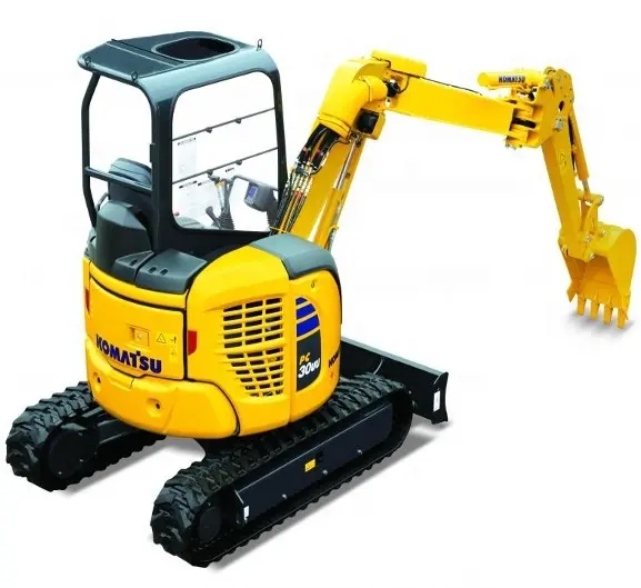 MINI excavadora de PC30UU-5 KOMATSU, gran calidad/operación, segunda mano, 2007