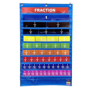 Frazione matematica da parete che insegna le risorse educative - Product Image 1