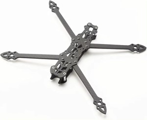 Mark 4 7 "ชุดโครงคอร์ดคอบเตอร์คาร์บอนไฟเบอร์ขนาด295มม. แขน5มม. 3K โดรนแข่งขัน FPV ฟรีสไตล์ RC ขนาด7" FPV - Product Image 3