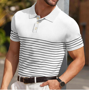 现代男装超大t恤，高品质棉织物落肩设计和简约外观衬衫 - Product Image 6