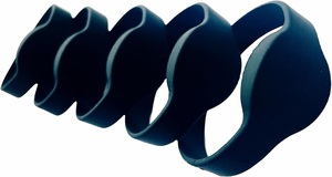 Sensoretail WYW01 RFID Pulseiras 13.56mhz <span class=keywords><strong>Silicone</strong></span> Pulseira Impermeável/À Prova De Intempéries TK4100 Chip para Acesso À Piscina - Product Image 5