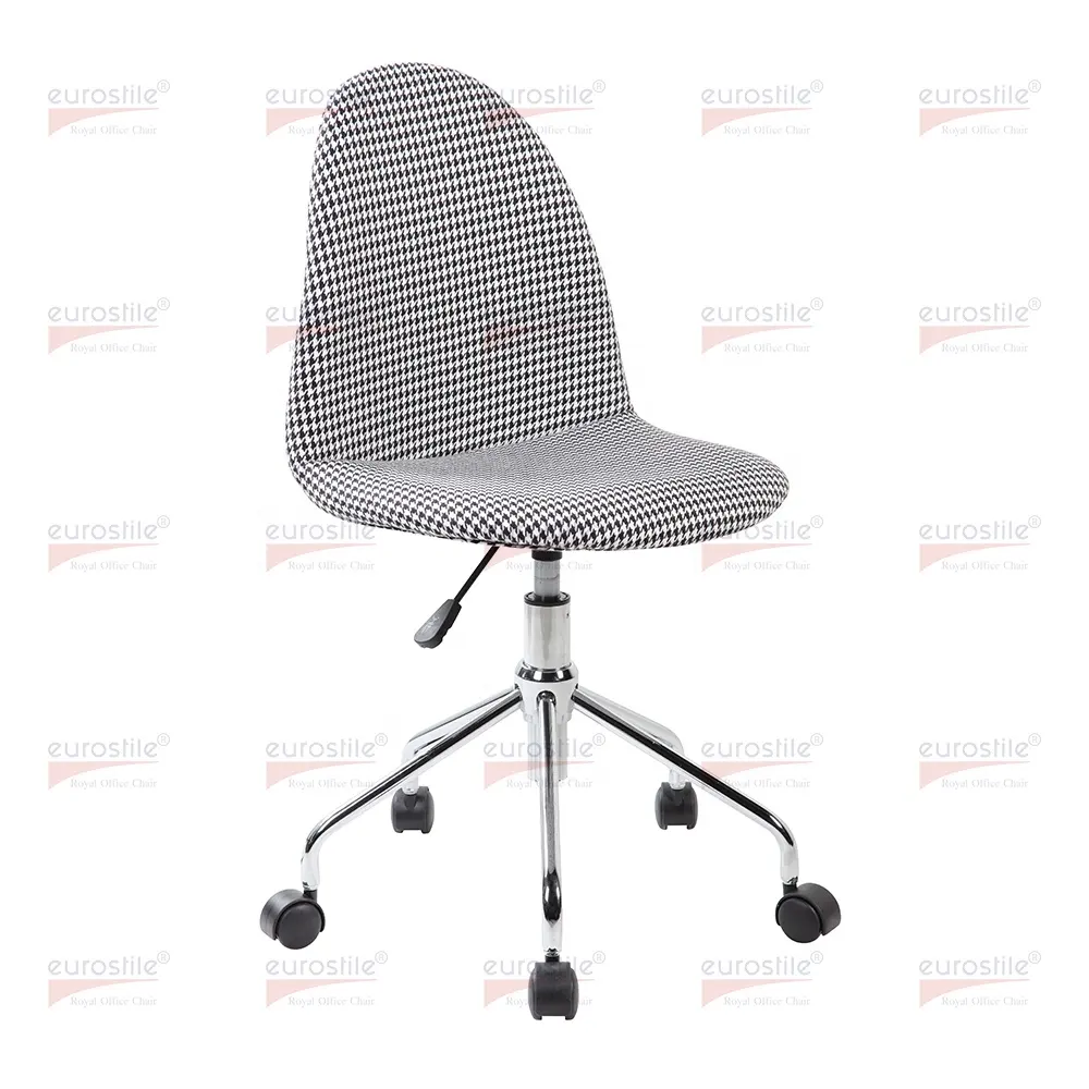 Eurostile-silla giratoria moderna de alta calidad, asiento Simple y bonito con forma de L, estilo nórdico, altura ajustable, para comedor y oficina