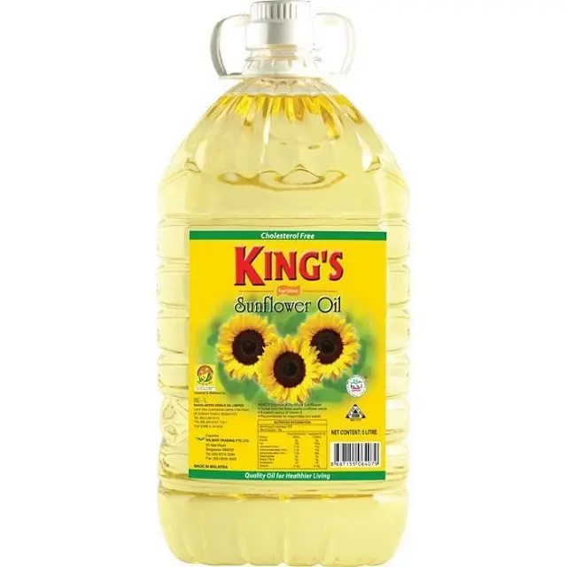 Лучшее подсолнечное масло 100% рафинированное подсолнечное масло для продажи со стандартной упаковкой 1 л и 5 л бутылки по низкой цене