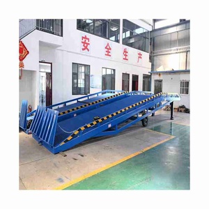 Mobile Boarding Bridge <strong>Unloading</strong> Platform <strong>Container</strong> Forklift Ramp <strong>Container</strong> Telescopic <strong>Unloading</strong> Elevator - Product Image 3