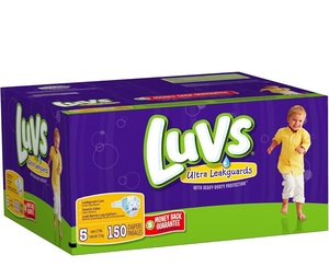Luvs çocuk bezi, Pro seviye kaçak koruması tek kullanımlık çocuk bezi, (boyut 3,4,5,6,7) 294 sayım paketi toplu - Product Image 2