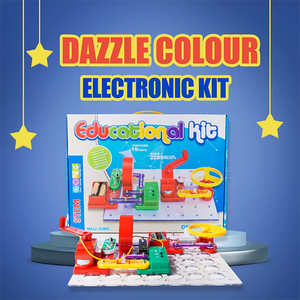 Elettronica di blocchi di costruzione scienza esperimento proiettore Set circuito di scienza del mattone di fisica assemblaggio per bambini giocattolo - Product Image 2