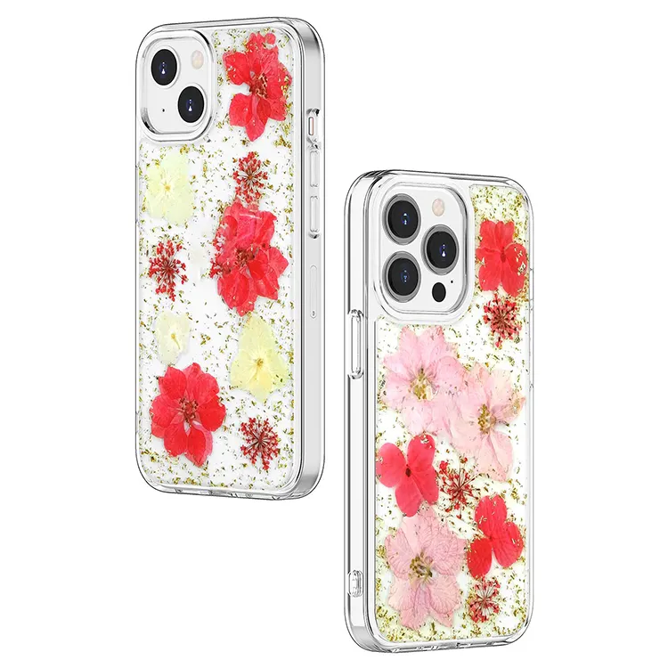 Étui floral personnalisé pour filles étui de téléphone mignon pour Iphone 11 12 13 étui de téléphone portable bon marché