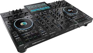 新しいDenonns DJPRIME 4スタンドアロンDJコントローラーと交換し、4デッキに幹分離を備えています - Product Image 2