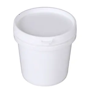 INNOPACK Food grade 1L Customized 1L plastic bucket / tub with lid for food plastic pail for honey