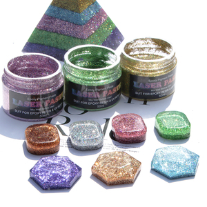 Timesrui yüksek Glitter lazer Pigment çözücülere dayanıklı ve DIY zanaat boya reçine ek sanat projeleri için sert kimyasallar