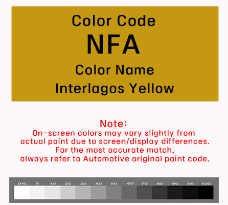 สีเหลือง Interlagos