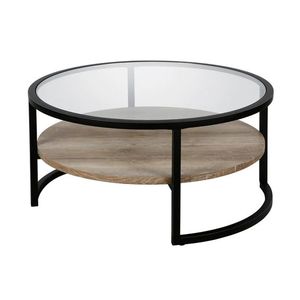 Özelleştirilmiş üç malzeme Modern masa ile çağdaş tarzı kanepe yan Centerpiece oturma odası merkezi sehpa veya depolama - Product Image 1