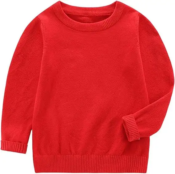 OEM invierno niños bebé niñas niños Otoño Invierno manga completa sólido tejido prendas de vestir abrigo niño niñas suéter