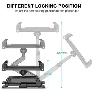 <strong>Car</strong> Tablet Holder, Headrest Tablet Mount Headrest Stand <strong>Cradle</strong> Compatible With Devices for IPad Air Mini, Other 4.7-12.9&quot; Cell - Product Image 5
