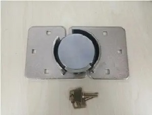 Tayvan yapımı yuvarlak çelik gizli kelepçe kombinasyonu asma kilit anahtar ve kam kilidini kapı çile ve zımba kilidi - Product Image 6
