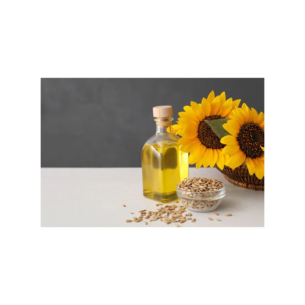 Aceite de cocina de girasol comestible refinado