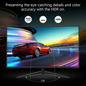 Monitor curvado de 24 pulgadas, pantalla LED IPS para jugadores, monitor 4K, pantalla de 27 pulgadas, PC, ordenador, negocios, monitor Lcd - Product Image 3