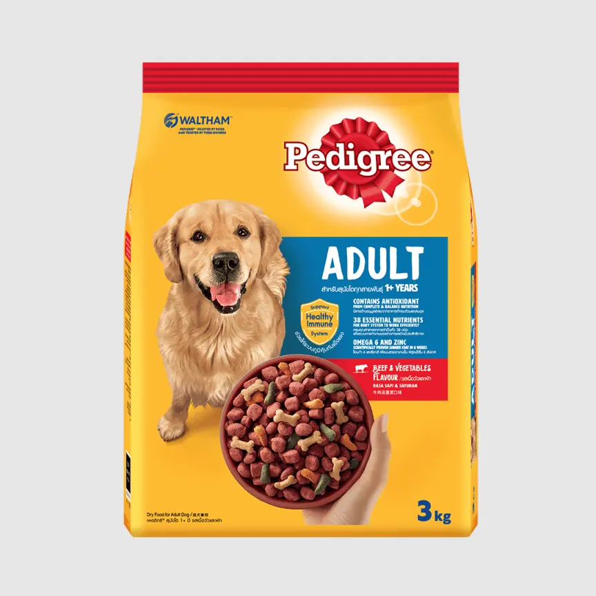 PEDIGREE Comida húmida para cães em lata-400 gramas