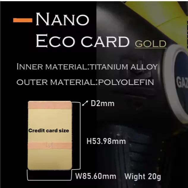 Diskon pemanas bahan bakar kendaraan penghemat kartu Nano Eco Jepang