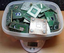 Cpu seramik işlemci hurda, 25 Kg