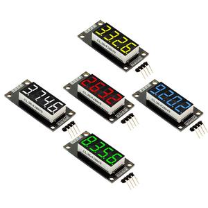 TM1637 0.36 "Display a LED tubo digitale punti decimali 7 segmenti modulo Display a 4 cifre scheda Driver seriale - Product Image 3
